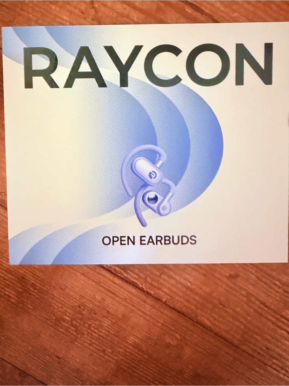 Raycon Open Earbuds – Light Blue Wireless Headphones New
